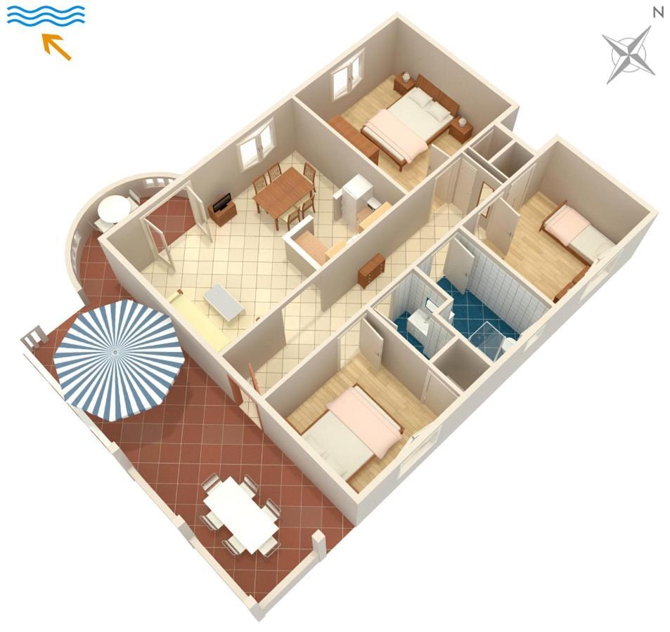 Apartments By The Sea Splitska, Brac - 2923 Postira Bagian luar foto