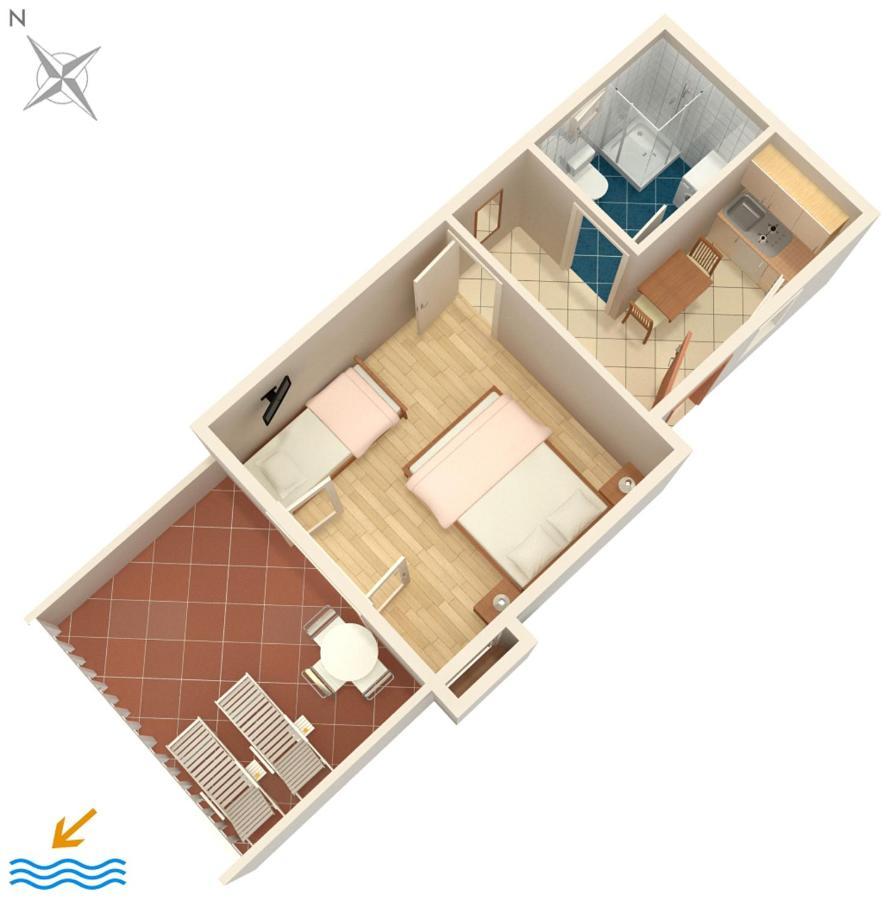 Apartments By The Sea Splitska, Brac - 2923 Postira Bagian luar foto